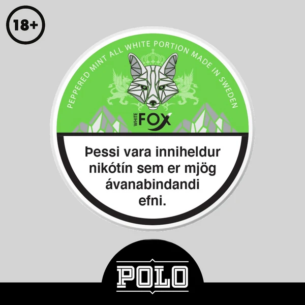 White Fox Peppered Mint
